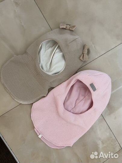 Шапка шлем на девечку