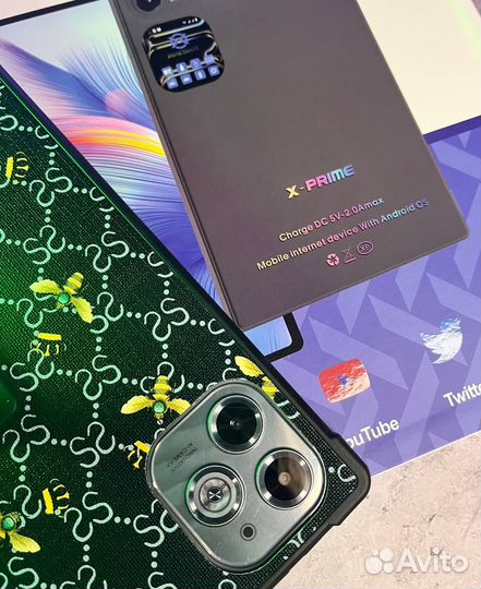 Планшет игровой с мышкой и клавиатурой