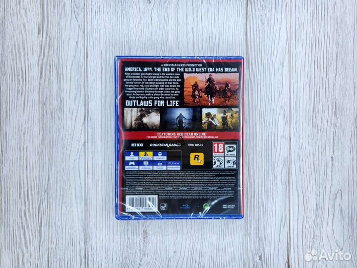 Red Dead Redemption 2 (PS4). Диск новый