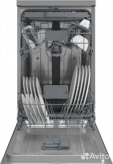 Посудомоечная машина hotpoint HFS 2C85 DW X, узкая, 45см, 11 комплектов, нержавеющая сталь 869894600