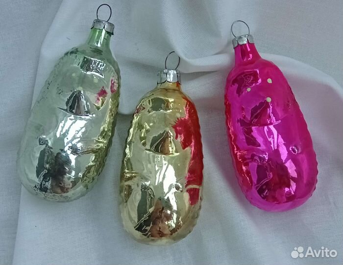 Ёлочные игрушки СССР