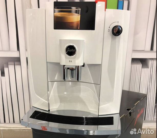Кофемашина Jura E6 white новинка 2023