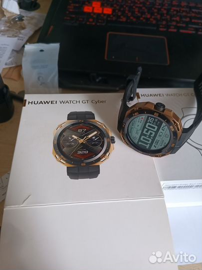 Смарт часы huawei watch gt cyber