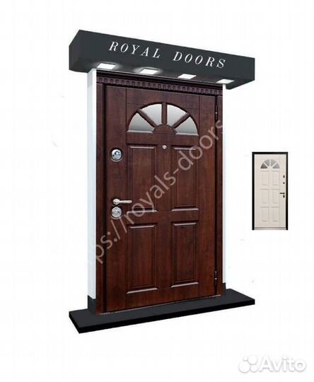 Уличная входная дверь с терморазрывом 461