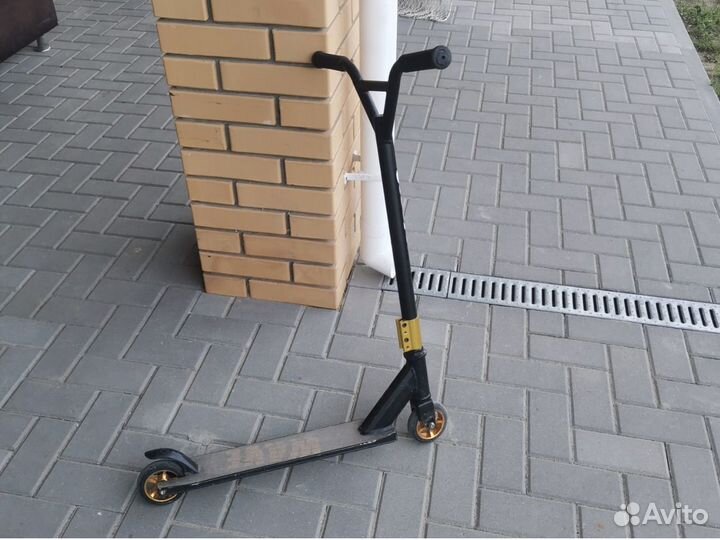 Самокат Трюковой wave s, Алюминий, золотой