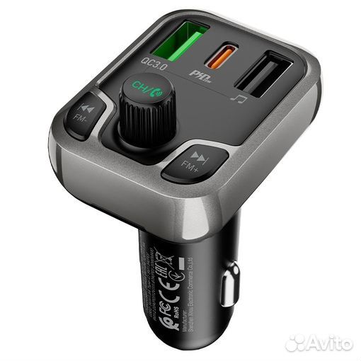 FM-модулятор Bluetooth Borofone Flash Energy