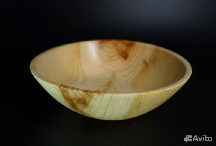 Тарелка деревянная