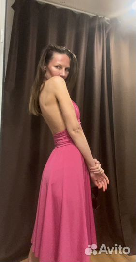 Платье женское 42 44 розовое