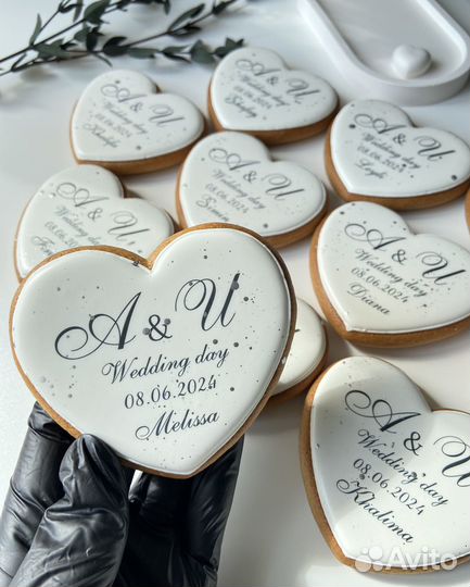 Свадебные пряники, корпоративные пряники