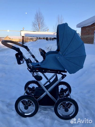 Коляска 2 в 1 lonex parilla azure