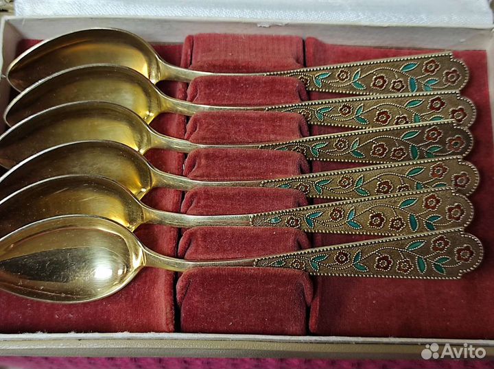 Серебряные чайные ложечки. Таллин, Ленинград, СССР