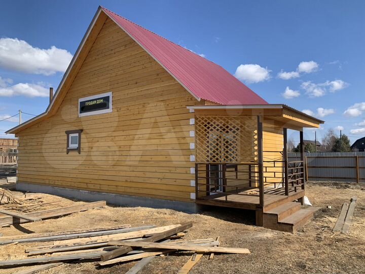 Дом 125 м² на участке 9 сот.