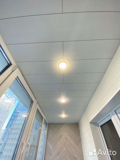 Отделка и остекление балконов и лоджий