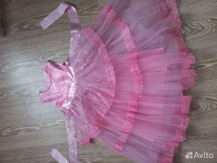 Платье для девочки 110 116 праздничное