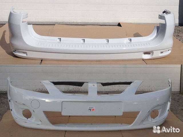 Бампер передний Задний на Лада Ларгус новые