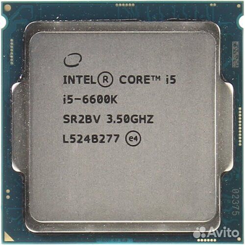 Intel core i5 6600k
