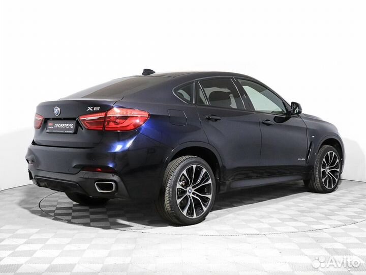 BMW X6 3.0 AT, 2017, 127 038 км