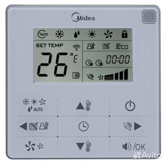 MDV Проводной пульт управления WDC-86E/KD