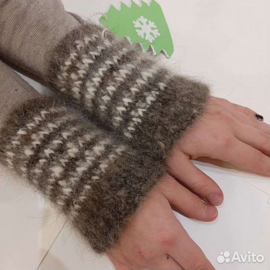 Браслет-напульсник из собачьей шерсти