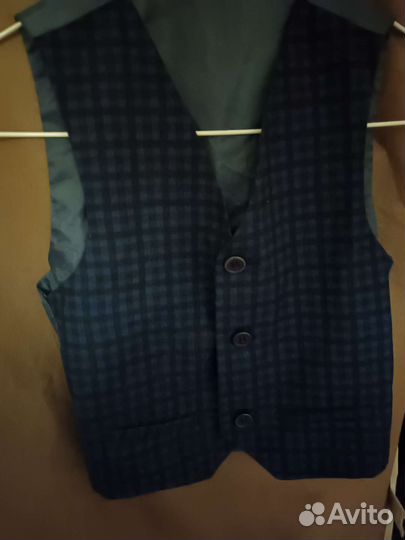 Школьный жилет для мальчика 122