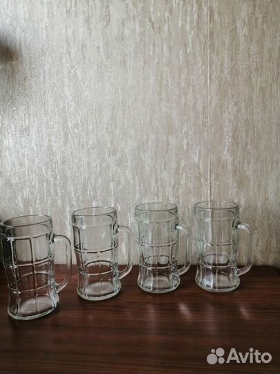 Продам стеклянные бокалы