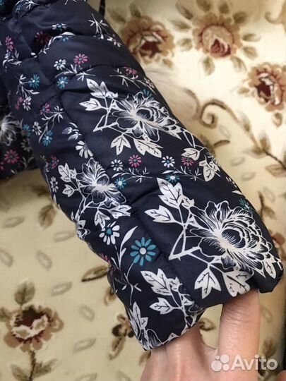 Зимняя куртка на девочку рост 122