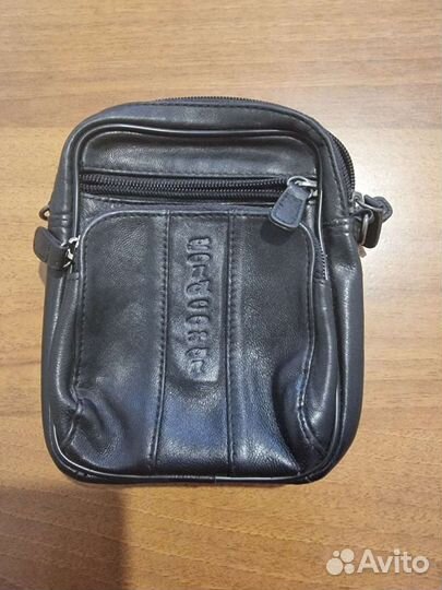 Барсетка кожаная мужская
