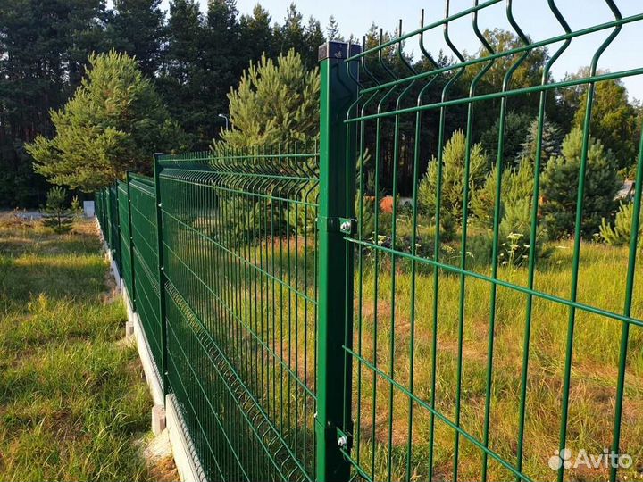 3д забор, забор из 3д сетки