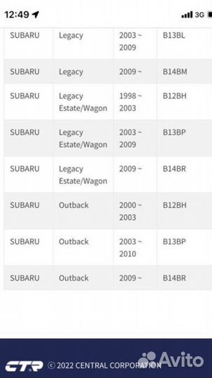 Для Subaru рулевая тяга
