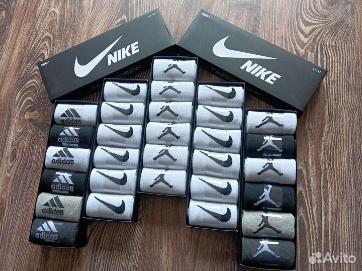 Носки Nike Adidas Reebok Jordan