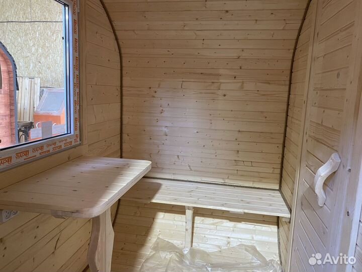 Баня бочка под ключ