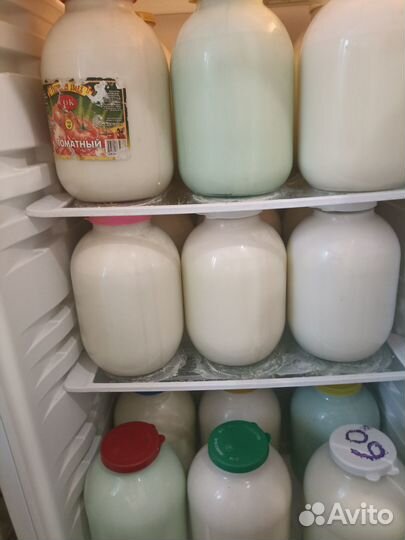 Молоко коровье домашнее