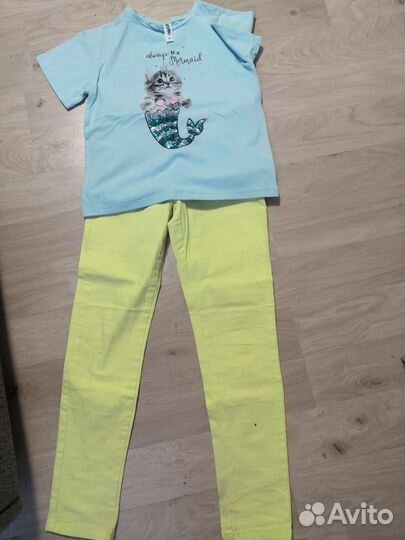 Пакет одежды для девочки рост 134-140