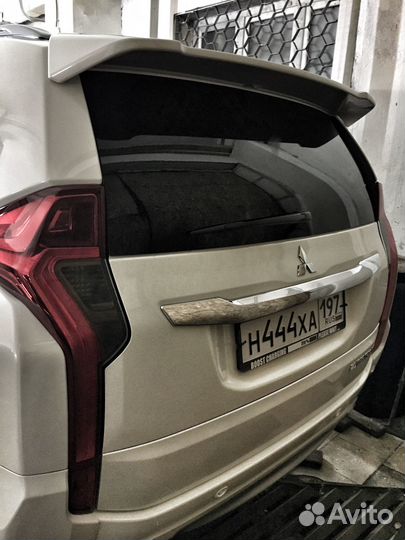 Спойлер Mitsubishi Pajero Sport 3 2016+