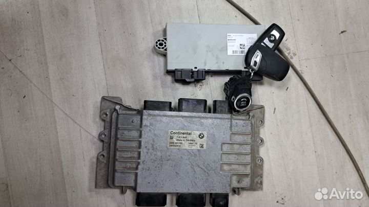 Эбу двигателя,кас,ключ на бмв f10 n52