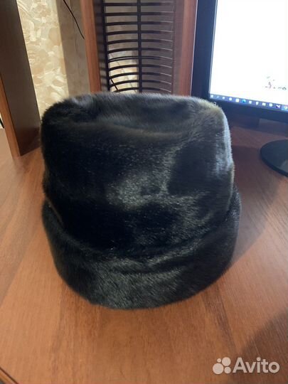 Меховая мужская шапка из нерпы