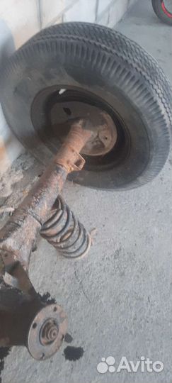 Задний мост москвич