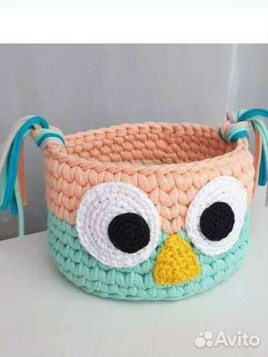 Корзинка-игрушка Сова