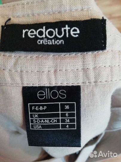 Платье льняное