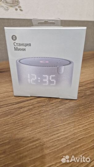 Яндекс станция мини с часами новая в упаковке