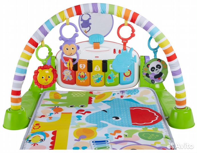 Развивающий музыкальный коврик fisher price