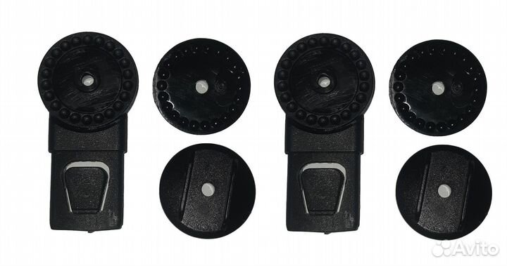 Регулятор-трещетка капюшона коляски, 2 комплекта