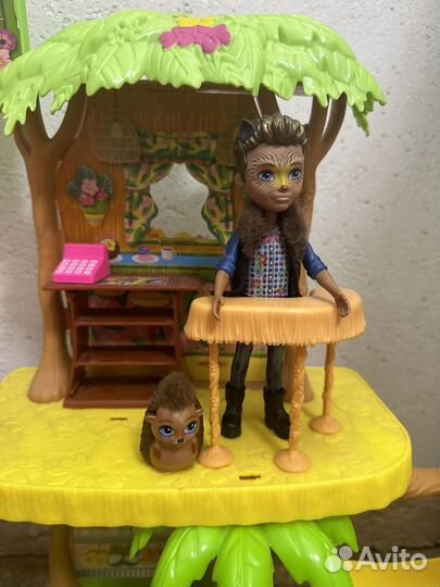 Куклы и домик энчантималс