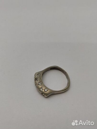 Е.Ц. Кольцо с камнями, серебро 925 (id 54897)