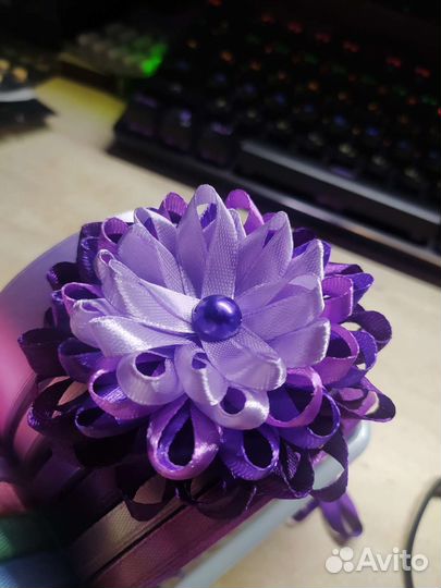 Резинка для волос ручной работы