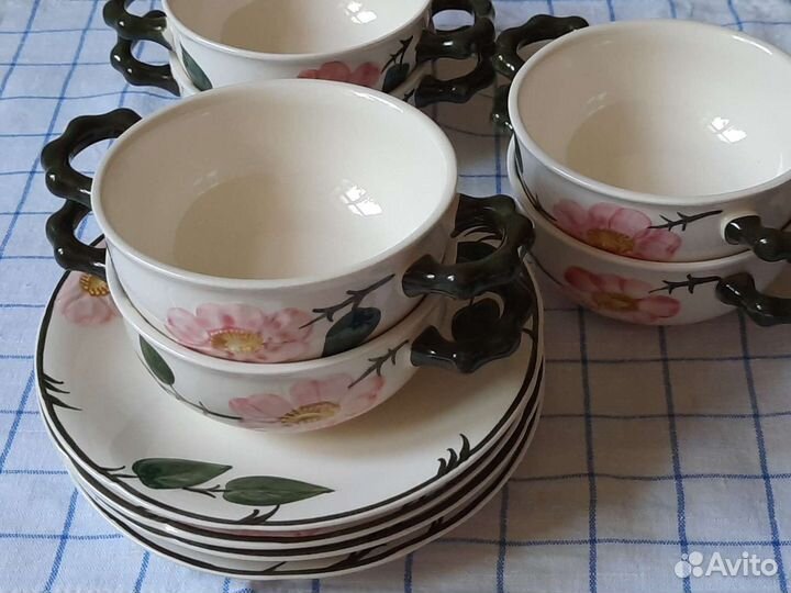 Бульонные пары Villeroy boch wild rose