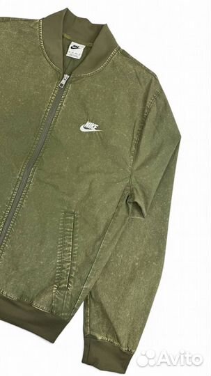 Бомбер Nike Mk Club Bomber Jacket Khaki