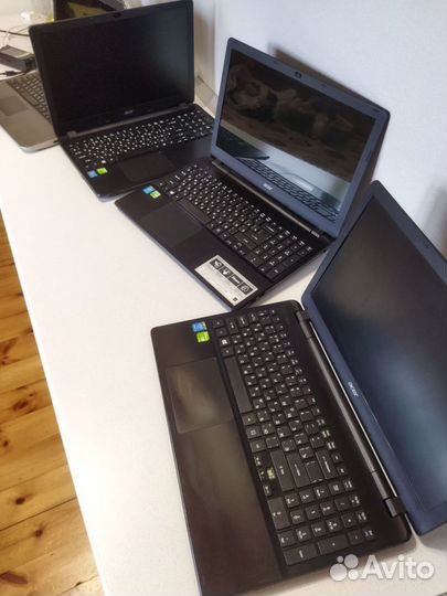 Ноутбуки aser Core i3, i5, intel pentium