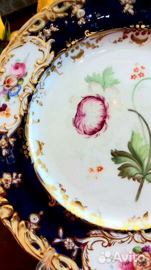 Фарфор.Тарелка