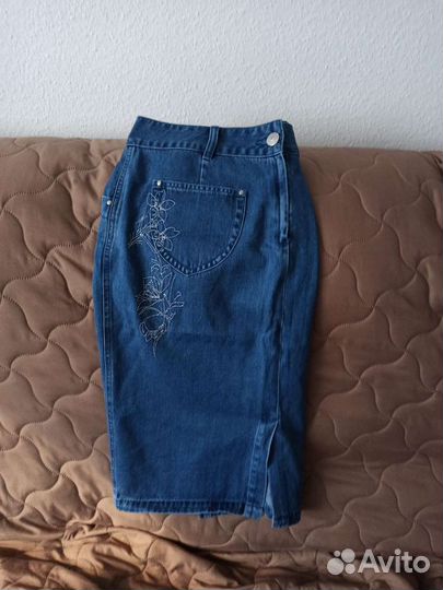 Юбка джинсовая новая